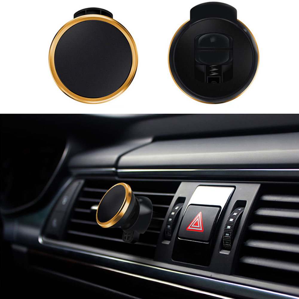 magneticky drzak do auta do ventilace iphone detail main gold